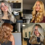 fall hair ideas for blondes balayage ideas