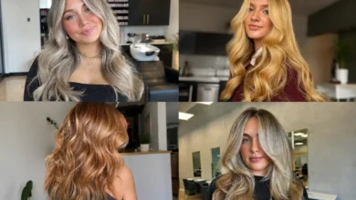 fall hair ideas for blondes balayage ideas