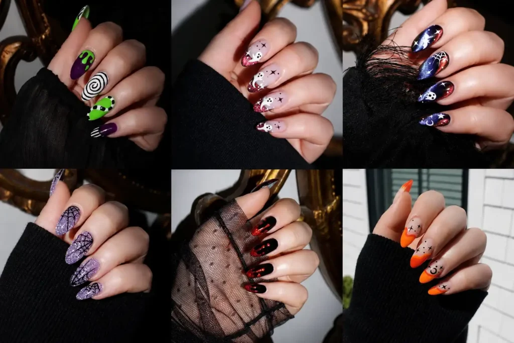 halloween nail ideas image