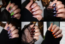 halloween nail ideas image