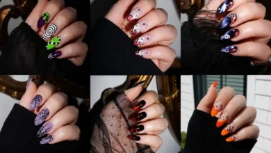 halloween nail ideas image