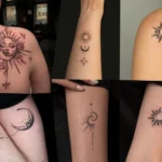moon and sun tattoos ideas