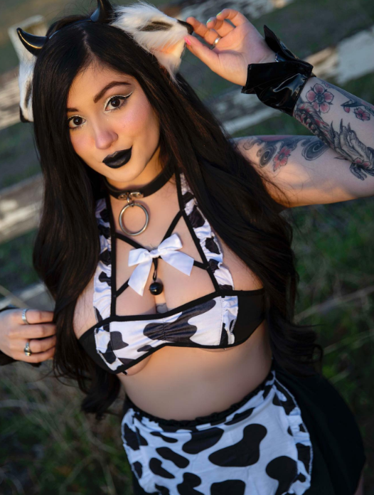 Cow Print Glam