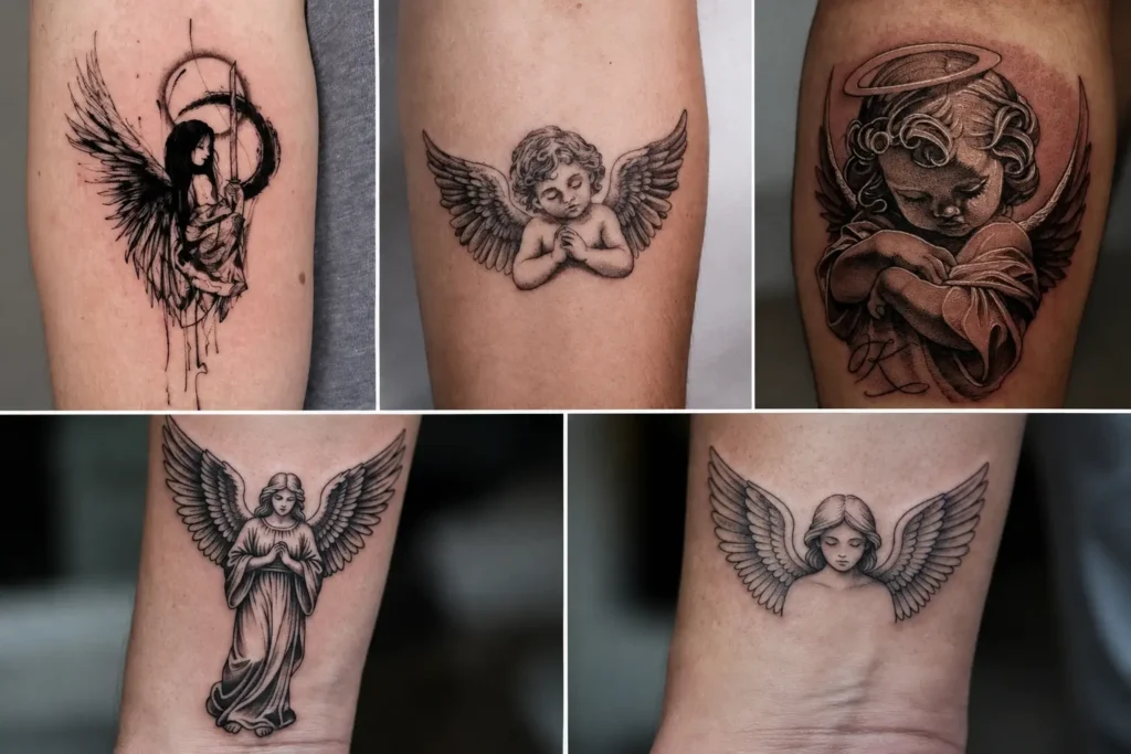 angel tattoo ideas image