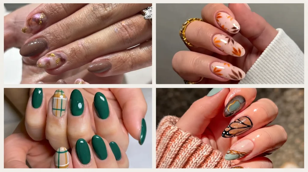 cute september nails image