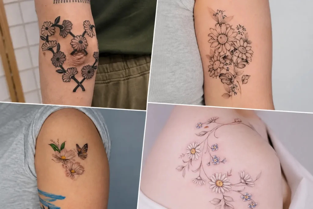 daisy tattoos image