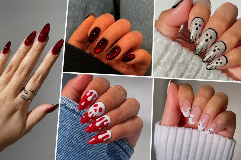 easy halloween nail designs ideas