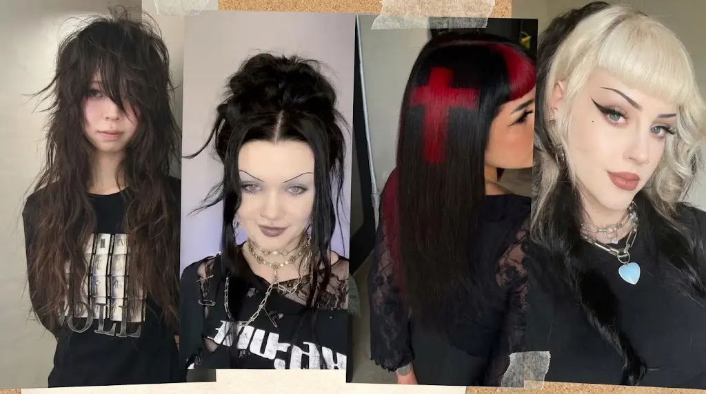 gothic hairstyles ideas