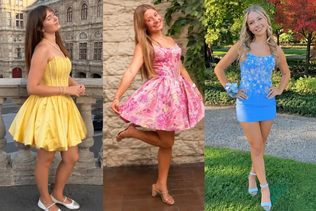hoco dresses freshman image