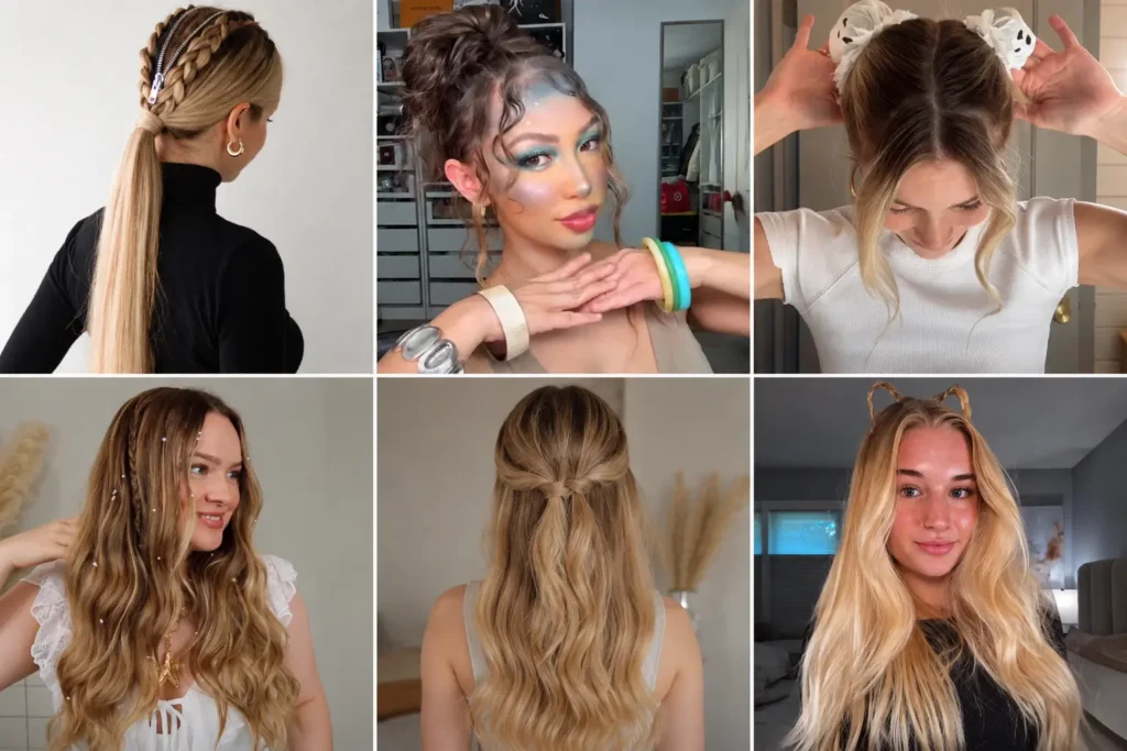 last minute halloween hair