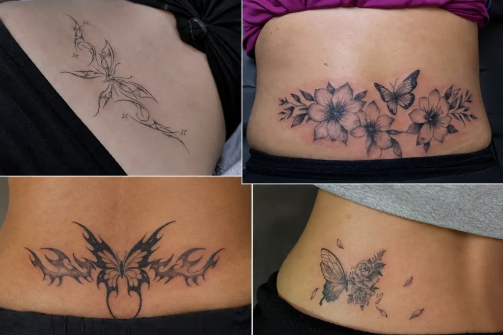 lower back tattoo image