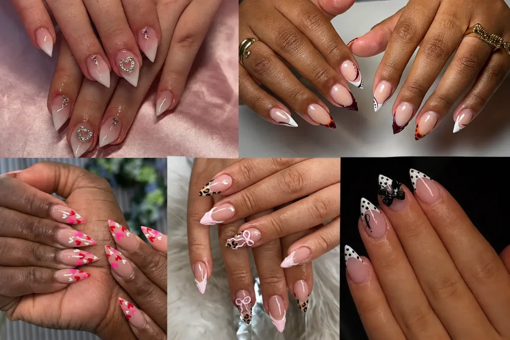 short stiletto nails​