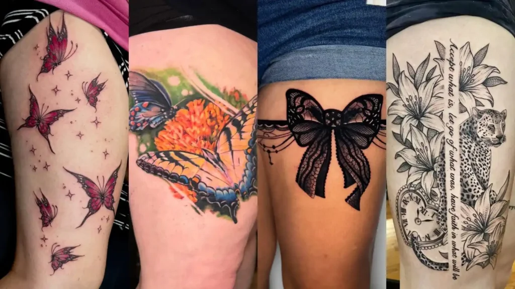 thigh tattoo ideas for women