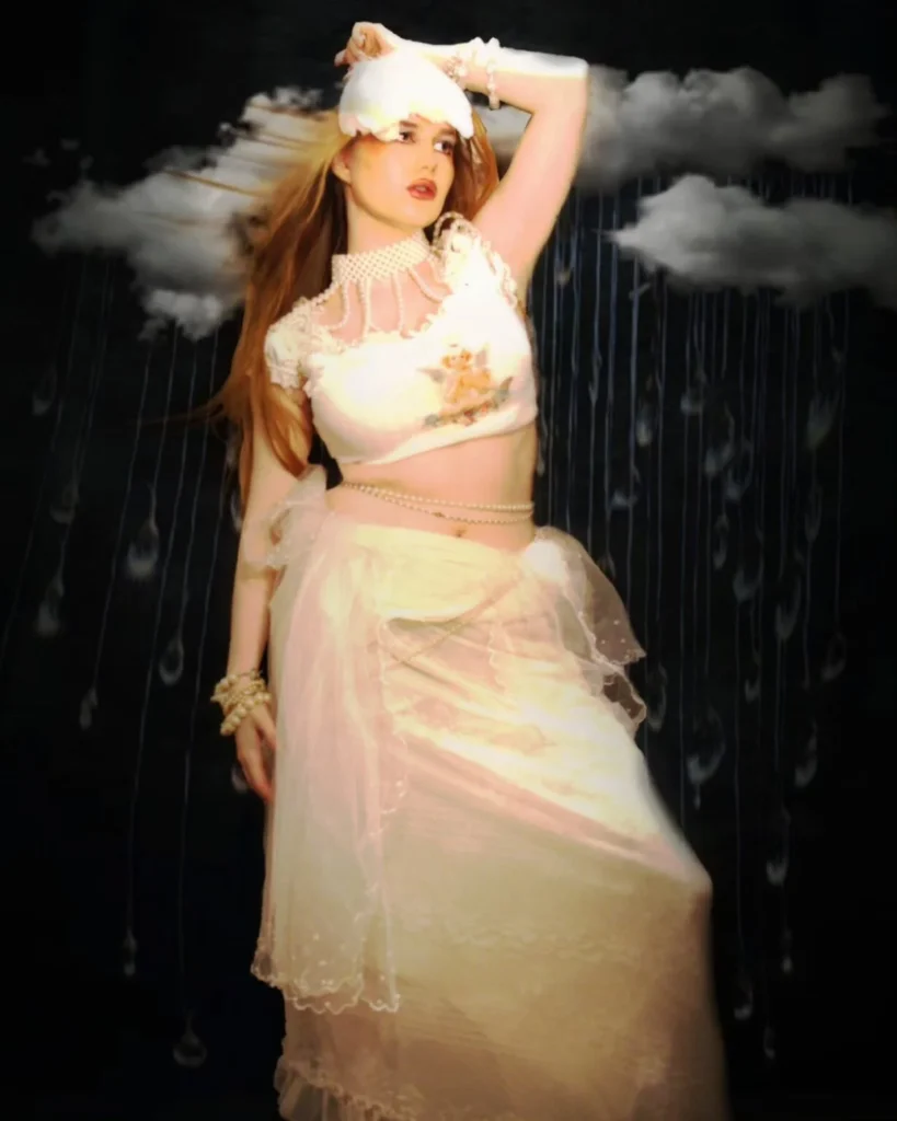 Moonlit Swan Girl